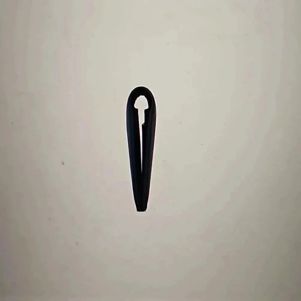 Saint Laurent Paris Credit Card Wallet Black Embossed Leather - Picture 11 of 12